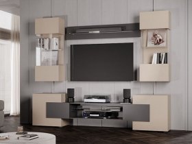 Гостиная Фэнтези (кашемир/графит) в Шахте - shahta.mebel-nsk.ru | фото