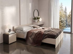 Кровать двухспальная 1,6м Гиза в Шахте - shahta.mebel-nsk.ru | фото