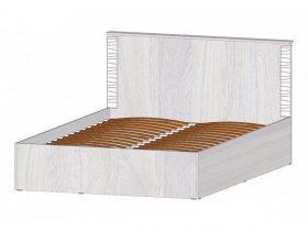 Кровать двуспальная с подъем. мех. 1,4 м Ривьера в Шахте - shahta.mebel-nsk.ru | фото