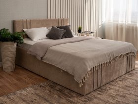 Кровать двуспальная 1,4м с подъем. мех. Леванте в Шахте - shahta.mebel-nsk.ru | фото