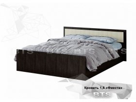 Кровать двуспальная 1,6м LIGHT Фиеста (BTS) в Шахте - shahta.mebel-nsk.ru | фото