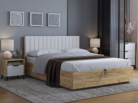 Кровать двуспальная 1,6м Юлия в Шахте - shahta.mebel-nsk.ru | фото