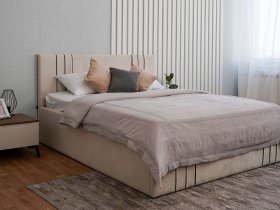 Кровать двуспальная 1,8м с подъем. мех. Леванте в Шахте - shahta.mebel-nsk.ru | фото