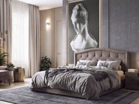 Кровать двуспальная 1,8м Верона-2 в Шахте - shahta.mebel-nsk.ru | фото