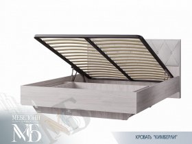 Кровать двуспальная с подъем. мех. 1,6 м  Кимберли КР-13 в Шахте - shahta.mebel-nsk.ru | фото