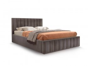 Кровать мягкая 1,6 Вена стандарт, вар.3 в Шахте - shahta.mebel-nsk.ru | фото