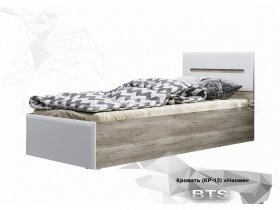 Кровать односпальная Наоми КР-12 в Шахте - shahta.mebel-nsk.ru | фото
