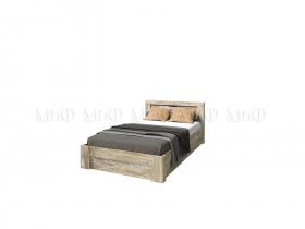 Кровать с ортопед. осн. 1,2м Ривьера в Шахте - shahta.mebel-nsk.ru | фото