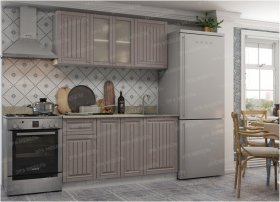 Кухонный гарнитур Хозяюшка 1,5 м (МФ) в Шахте - shahta.mebel-nsk.ru | фото
