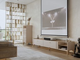 Модульная гостиная Одетта (дуб эндгрей/меланж) в Шахте - shahta.mebel-nsk.ru | фото