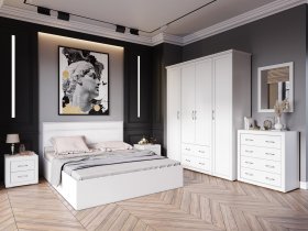 Модульная спальня Леньяна в Шахте - shahta.mebel-nsk.ru | фото