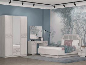 Модульная спальня Лоренцо в Шахте - shahta.mebel-nsk.ru | фото