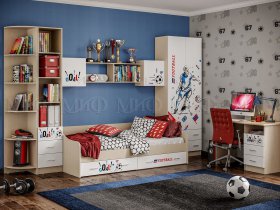 Модульная спальня Вега NEW Boy в Шахте - shahta.mebel-nsk.ru | фото