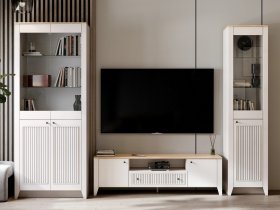 Модульная стенка Валенсия в Шахте - shahta.mebel-nsk.ru | фото