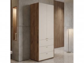 Шкаф двухстворчатый c ящиками Орма в Шахте - shahta.mebel-nsk.ru | фото