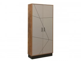Шкаф двухстворчатый комбинированный для одежды Гамма  54.14 в Шахте - shahta.mebel-nsk.ru | фото
