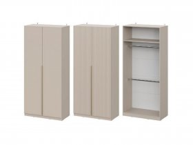 Шкаф ШК-100 Эккервуд (меланж) в Шахте - shahta.mebel-nsk.ru | фото