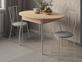 Стол обеденный Орфей-5 Ст030.3 (дуб крафт золотой) в Шахте - shahta.mebel-nsk.ru | фото
