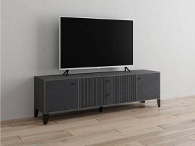Тумба под ТВ Парус-10 (графит/гранит лофт) в Шахте - shahta.mebel-nsk.ru | фото